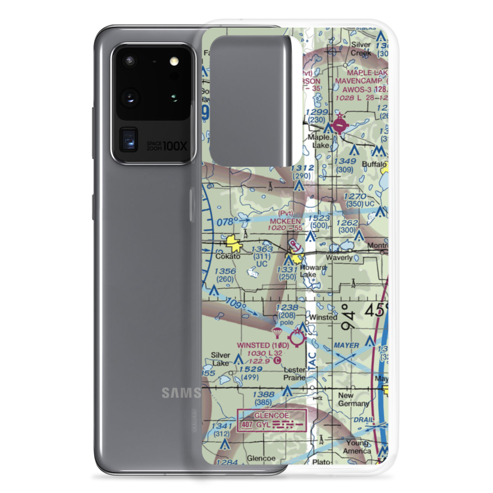 McKeen Seaplane Base (6MN3) VFR Sectional Samsung Case Samsung Galaxy S20 Ultra model shown