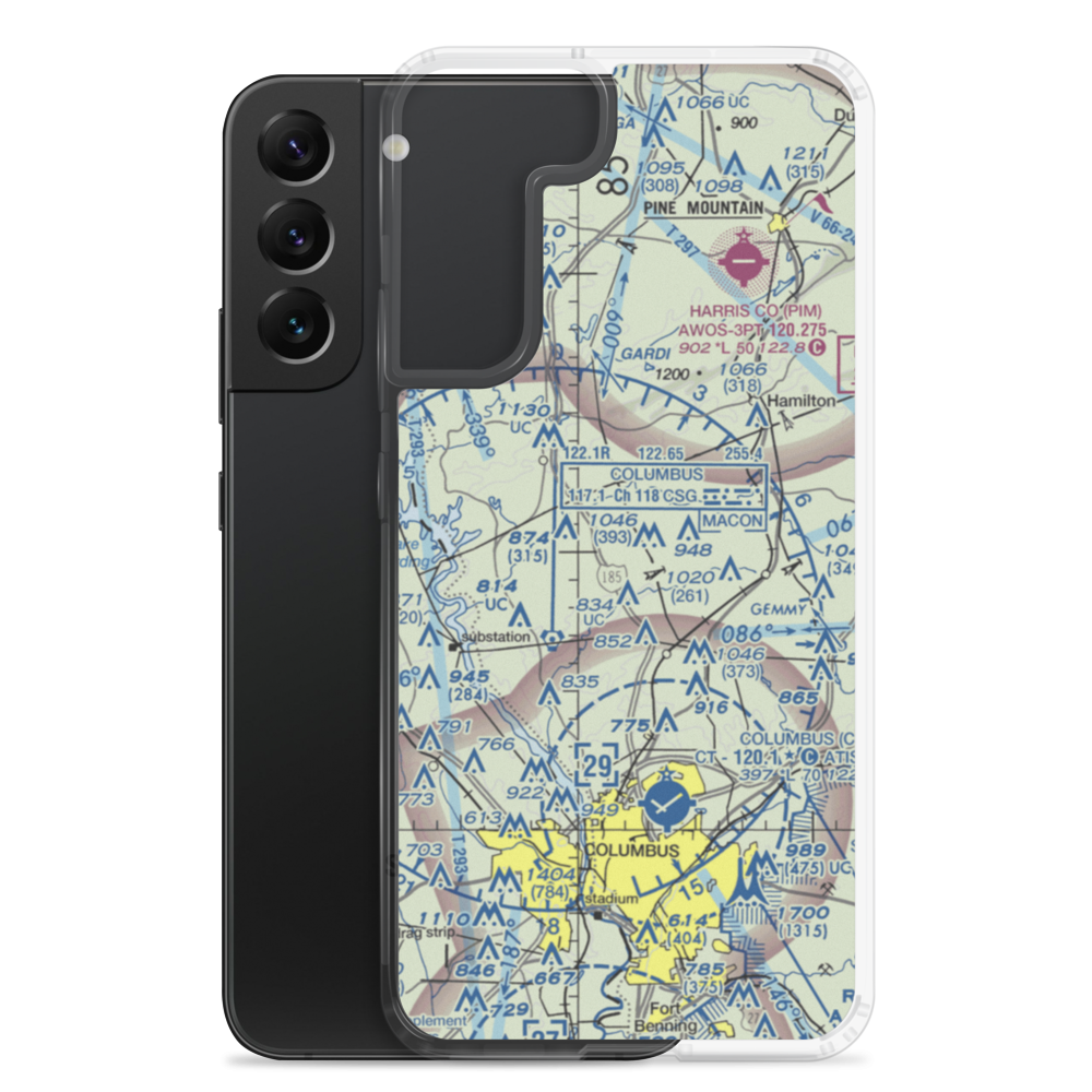 Mclendon Field (GE04) VFR Sectional Samsung Case Samsung Galaxy S22 Plus model shown