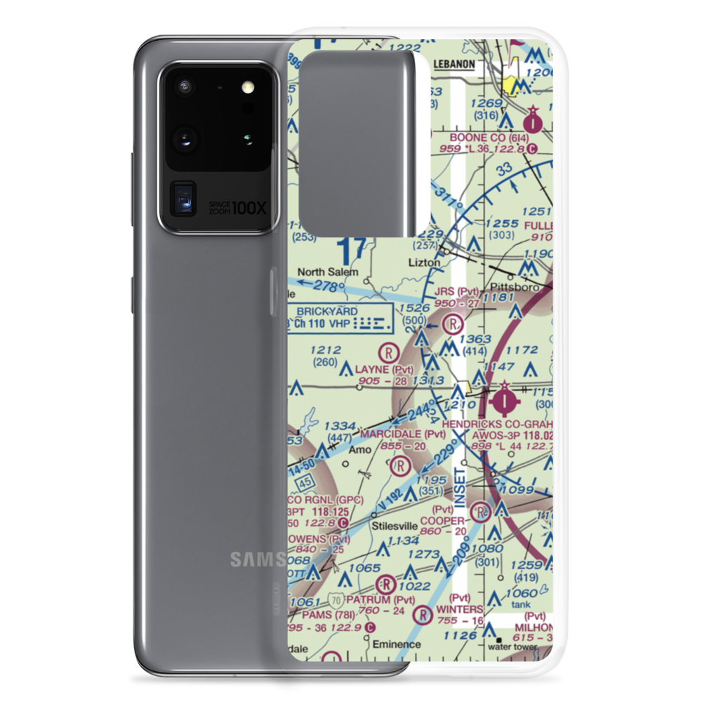 Meadors Field (II82) VFR Sectional Samsung Case Samsung Galaxy S20 Ultra model shown