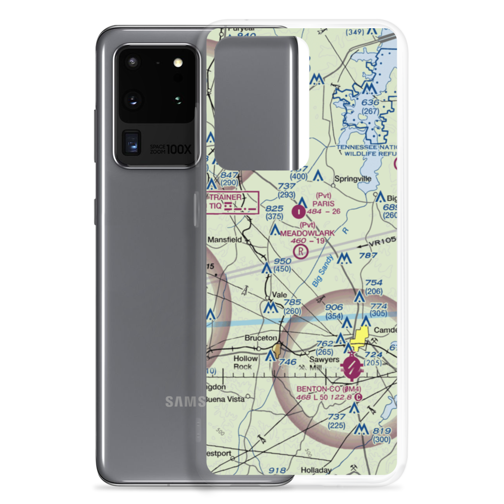 Meadowlark Airport (9TN2) VFR Sectional Samsung Case Samsung Galaxy S20 Ultra model shown
