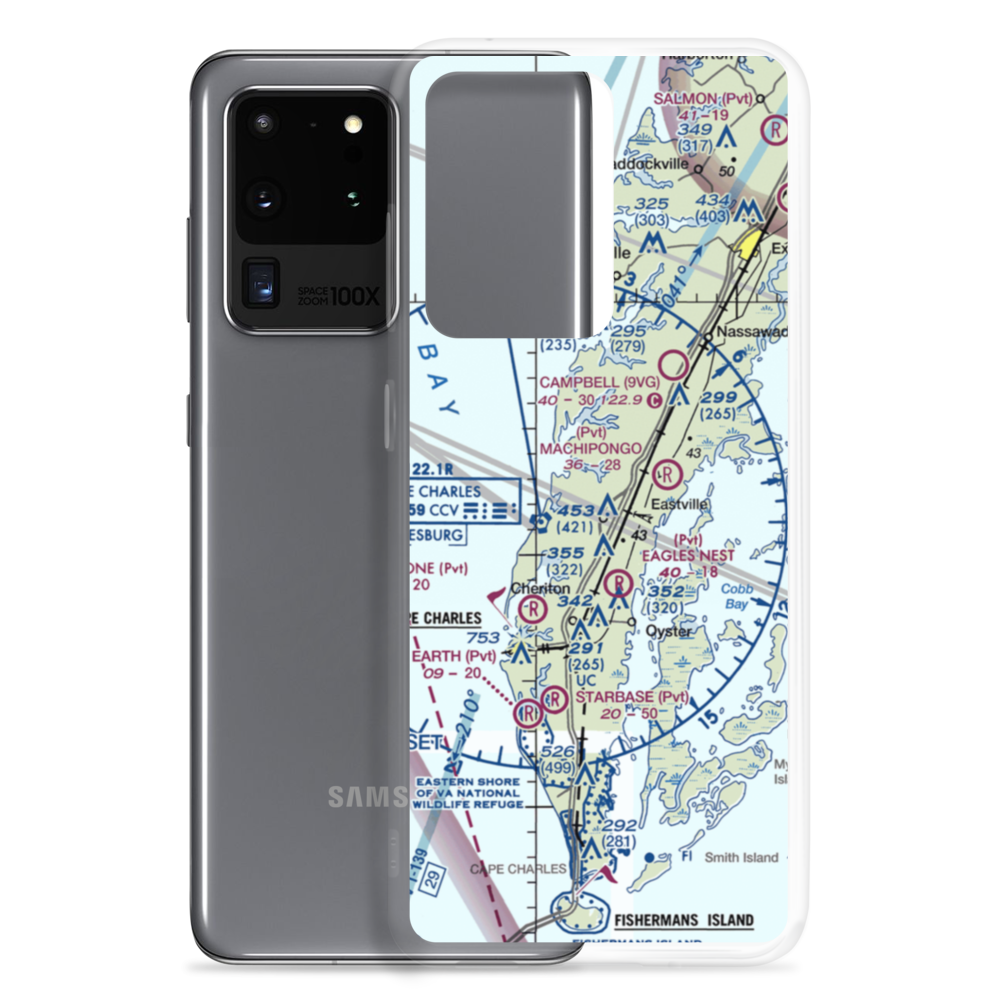 Mears Field (VG00) VFR Sectional Samsung Case Samsung Galaxy S20 Ultra model shown