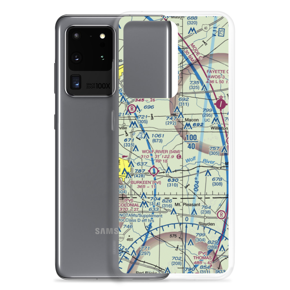 Mehrhoff Field (9TN3) VFR Sectional Samsung Case Samsung Galaxy S20 Ultra model shown