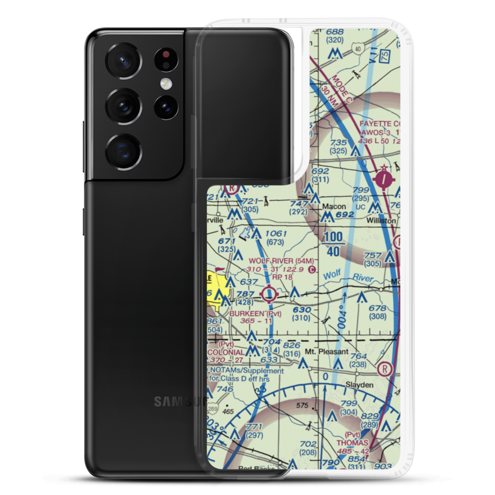 Mehrhoff Field (9TN3) VFR Sectional Samsung Case Samsung Galaxy S21 Ultra model shown