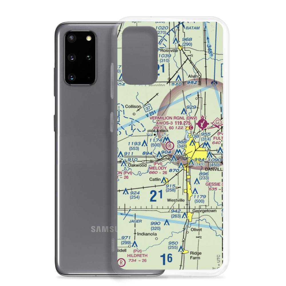 Melody Field (IS88) VFR Sectional Samsung Case Samsung Galaxy S20 Plus model shown