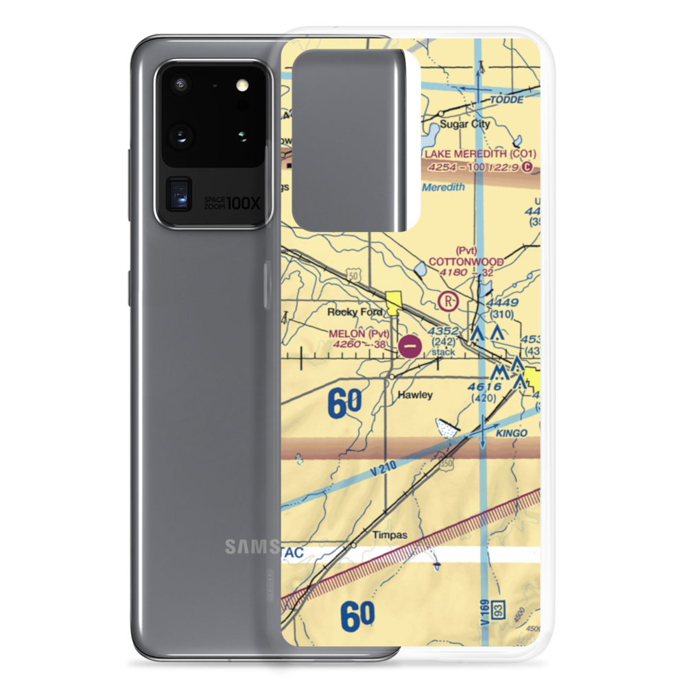 Melon Field (1CO5) VFR Sectional Samsung Case Samsung Galaxy S20 Ultra model shown