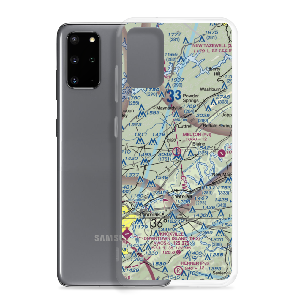 Melton Field (4TN0) VFR Sectional Samsung Case Samsung Galaxy S20 Plus model shown