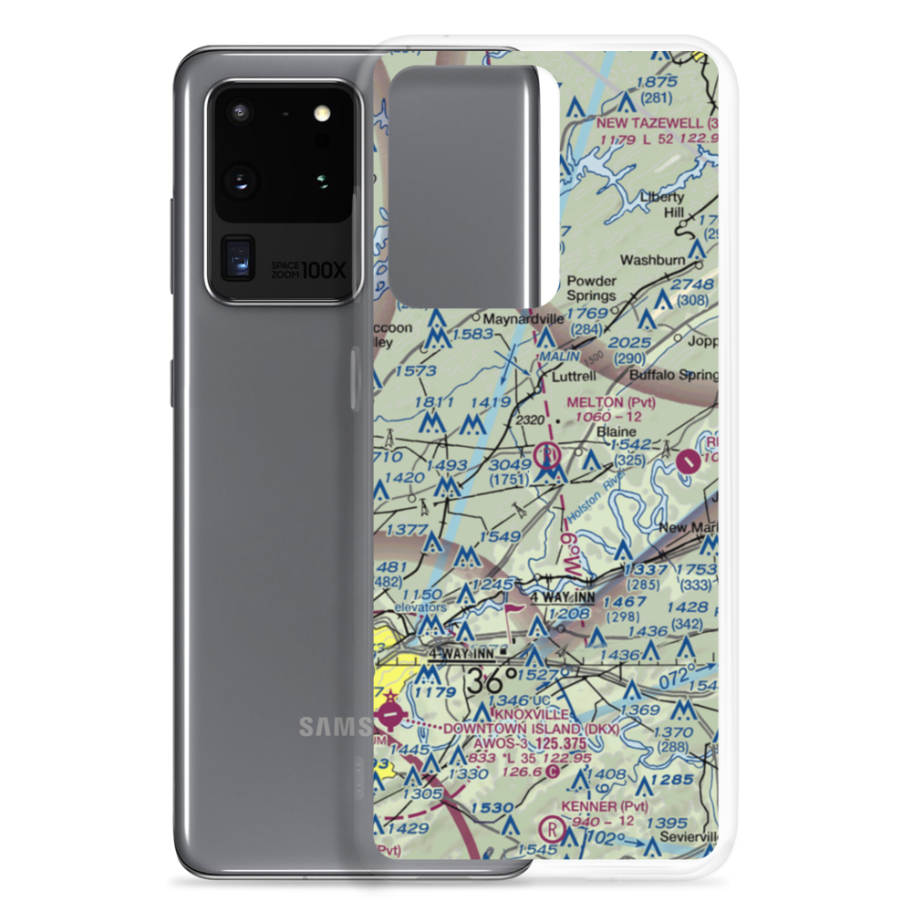Melton Field (4TN0) VFR Sectional Samsung Case Samsung Galaxy S20 Ultra model shown