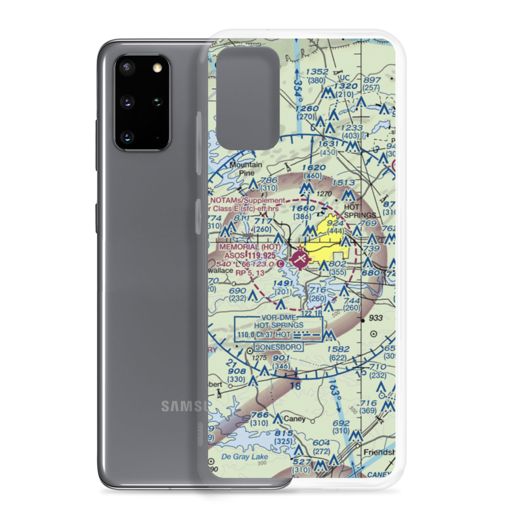 Memorial Field (HOT) VFR Sectional Samsung Case Samsung Galaxy S20 Plus model shown