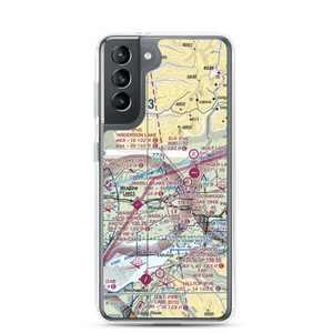 Memory Lake Seaplane Base (69AK) VFR Sectional Samsung Case