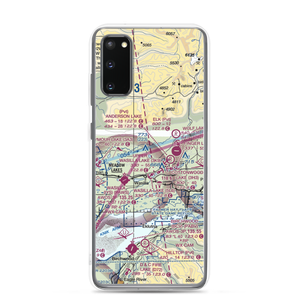 Memory Lake Seaplane Base (69AK) VFR Sectional Samsung Case