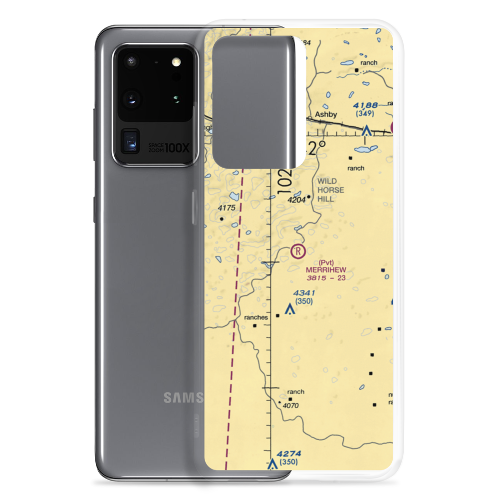 Merrihew Airport (0NE0) VFR Sectional Samsung Case Samsung Galaxy S20 Ultra model shown