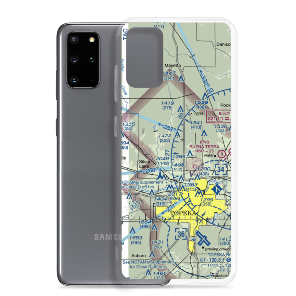 Mesa Verde Airport (3KS1) VFR Sectional Samsung Case Samsung Galaxy S20 Plus model shown
