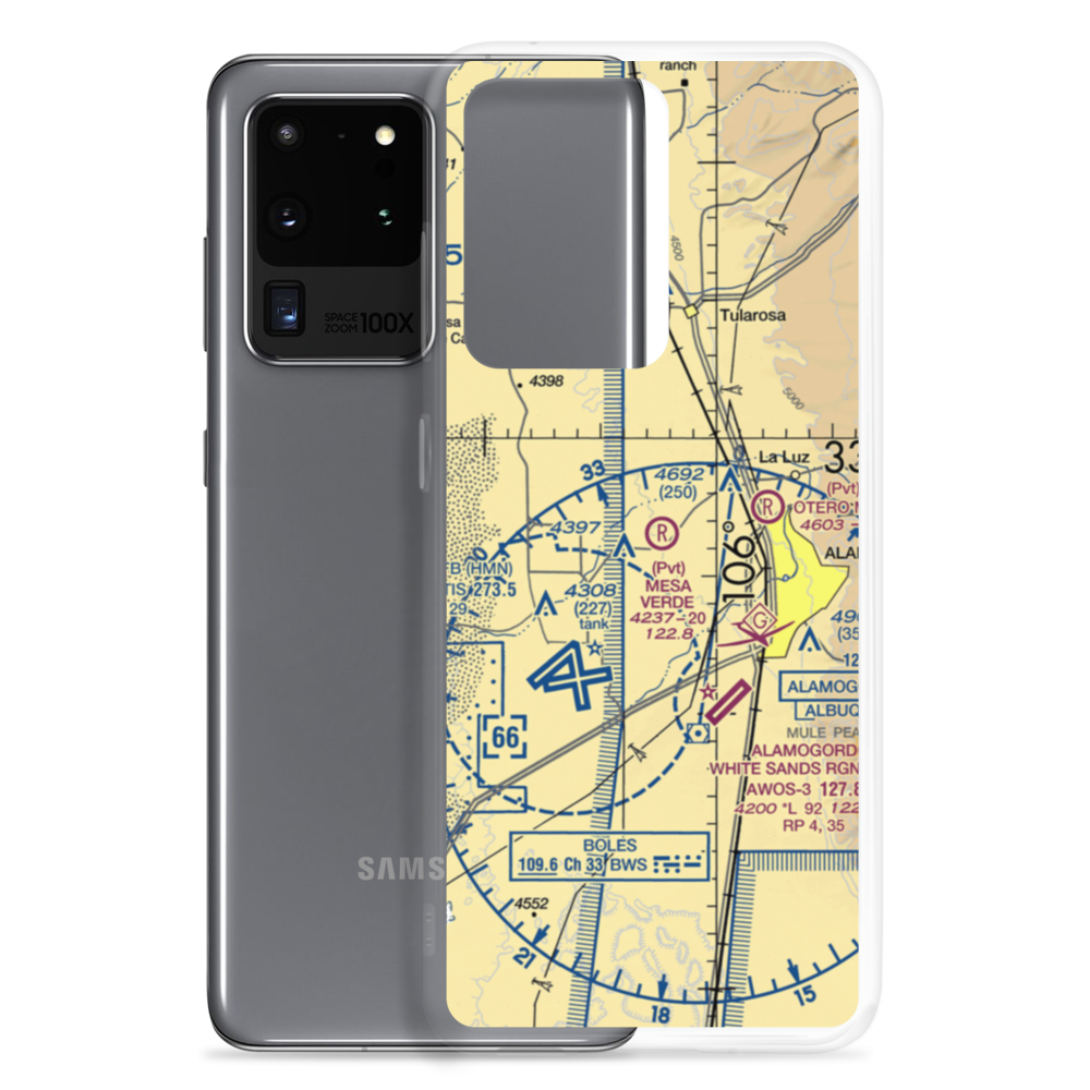 Mesa Verde Ranch Strip Airport (7NM1) VFR Sectional Samsung Case Samsung Galaxy S20 Ultra model shown