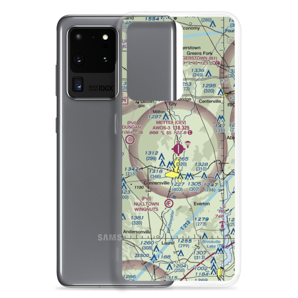 Mettel Field (CEV) VFR Sectional Samsung Case Samsung Galaxy S20 Ultra model shown
