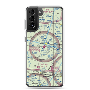 Metter Municipal Airport (MHP) VFR Sectional Samsung Case