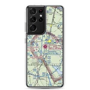 Mexia Limestone County Airport (LXY) VFR Sectional Samsung Case