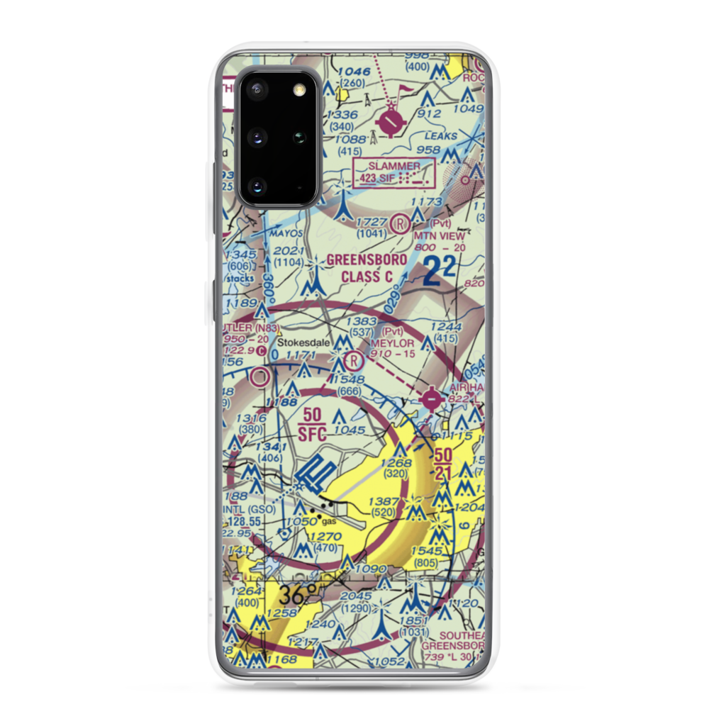 Meylor Field (9NC9) VFR Sectional Samsung Case Samsung Galaxy S20 Plus model shown