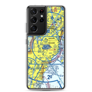 Miami International Airport (MIA) VFR Sectional Samsung Case