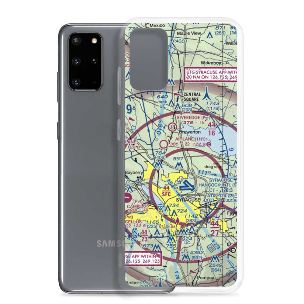 Michael Airfield (1G6) VFR Sectional Samsung Case Samsung Galaxy S20 Plus model shown