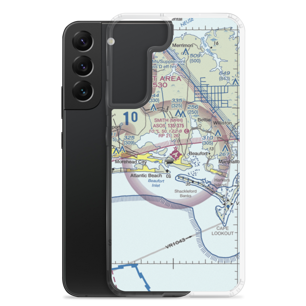 Michael J. Smith Field (MRH) VFR Sectional Samsung Case Samsung Galaxy S22 Plus model shown