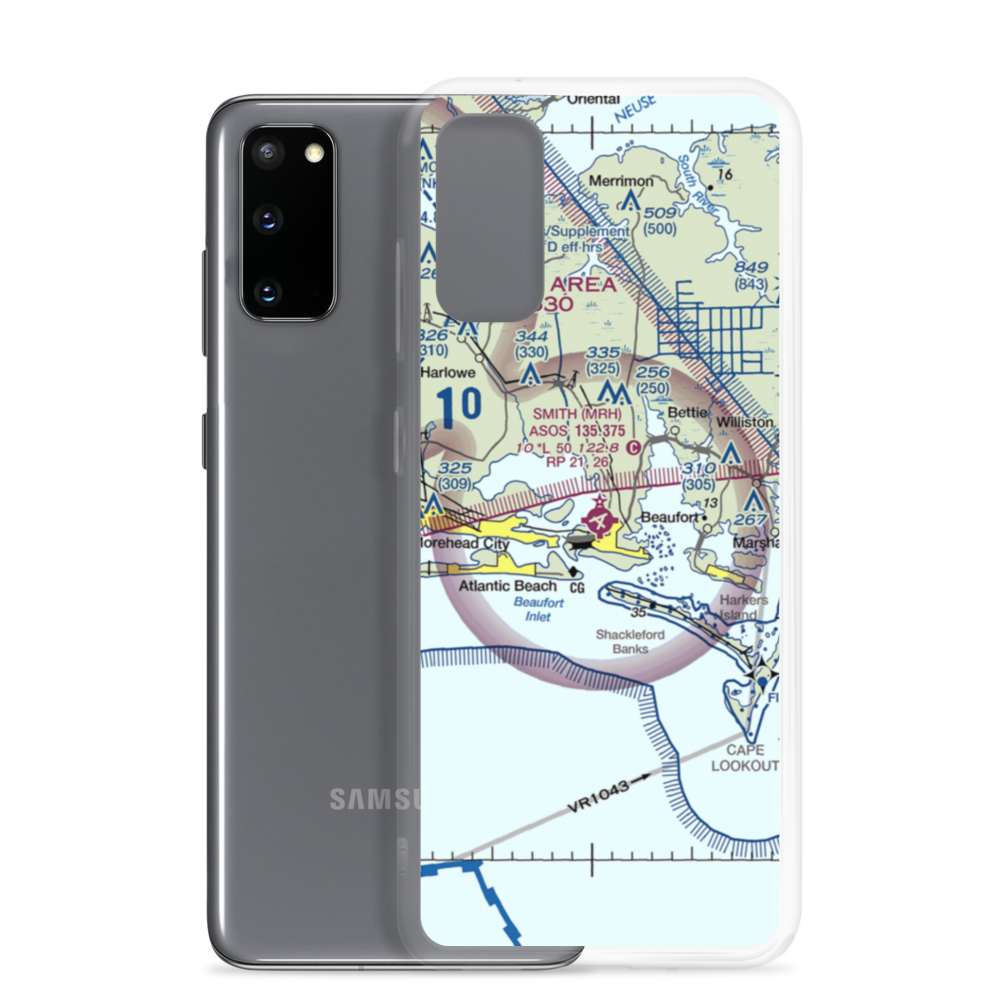 Michael J. Smith Field (MRH) VFR Sectional Samsung Case Samsung Galaxy S20 model shown