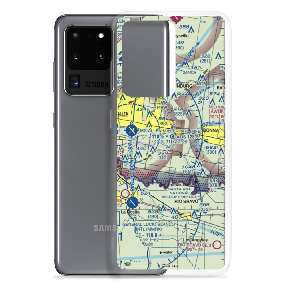 Mid-Valley Dusters Inc Airport (43TX) VFR Sectional Samsung Case Samsung Galaxy S20 Ultra model shown