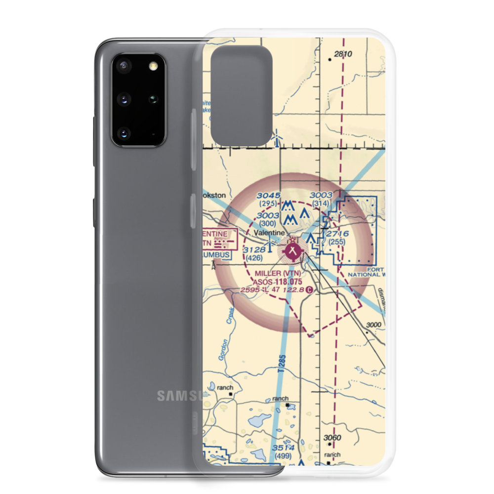 Miller Field (VTN) VFR Sectional Samsung Case Samsung Galaxy S20 Plus model shown