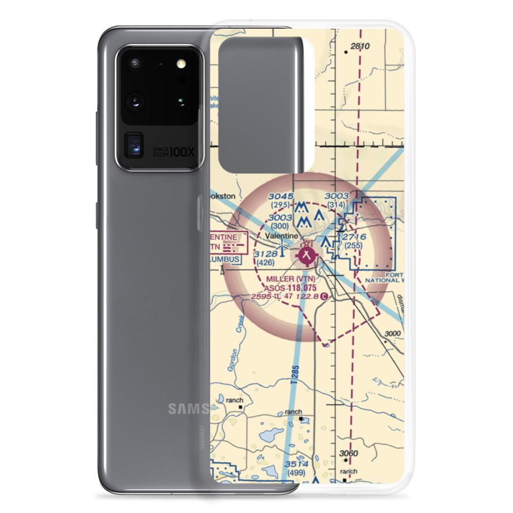 Miller Field (VTN) VFR Sectional Samsung Case Samsung Galaxy S20 Ultra model shown