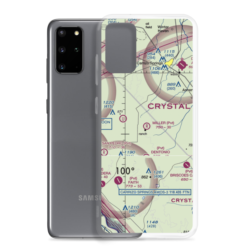 Miller Ranch Airport (TA84) VFR Sectional Samsung Case Samsung Galaxy S20 Plus model shown