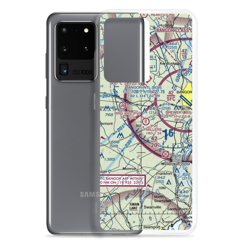 Miller's Field (ME74) VFR Sectional Samsung Case Samsung Galaxy S20 Ultra model shown