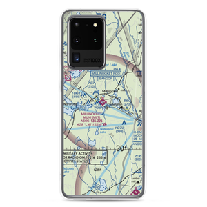 Millinocket Municipal Airport (MLT) VFR Sectional Samsung Case