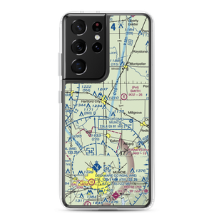 Minneman Airport (21IN) VFR Sectional Samsung Case