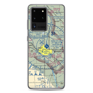 Minot International Airport (MOT) VFR Sectional Samsung Case