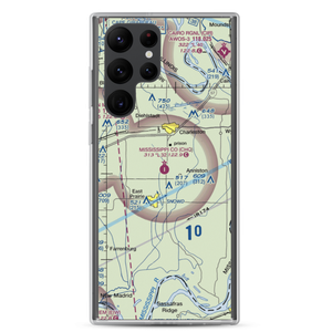 Mississippi County Airport (CHQ) VFR Sectional Samsung Case