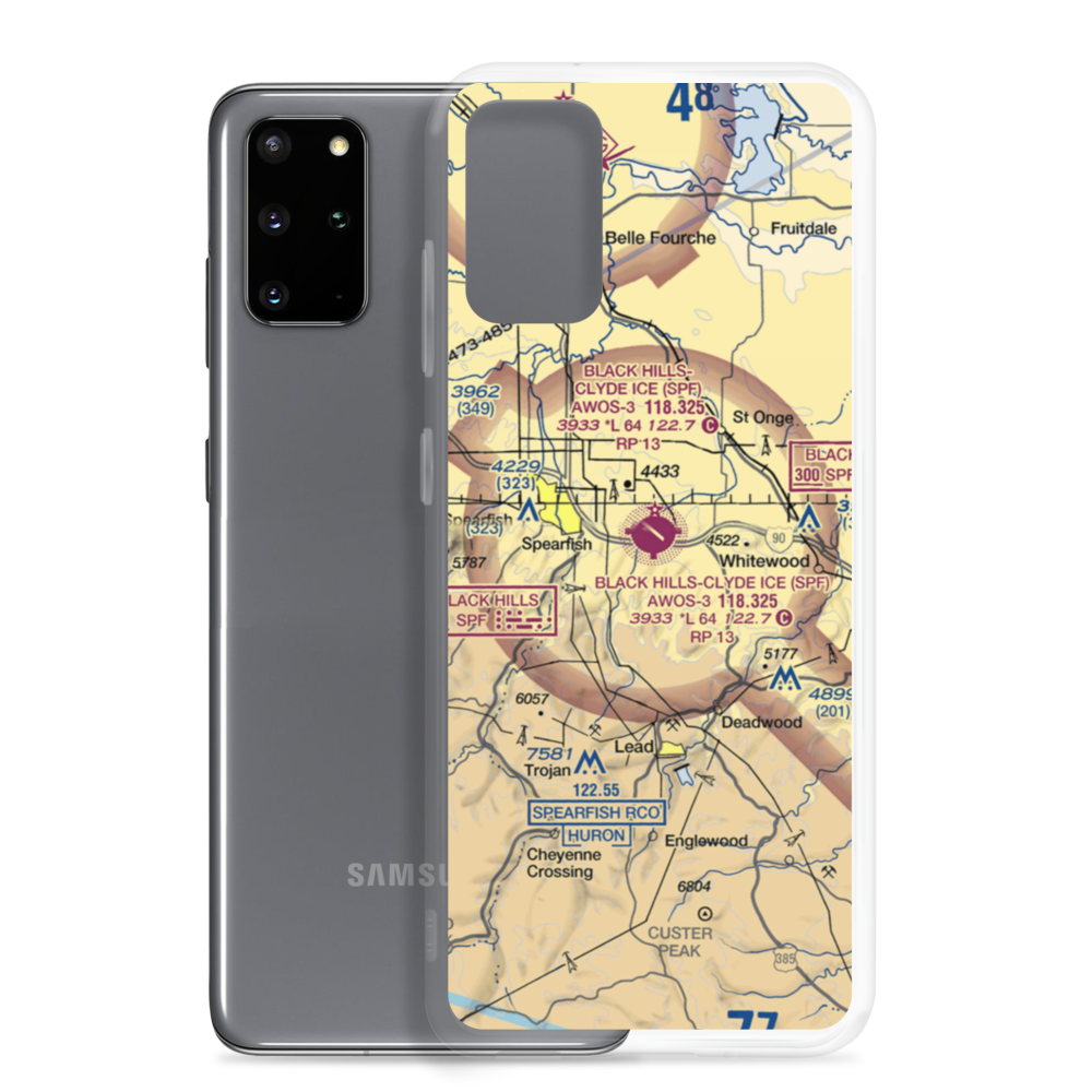 Mitchell's Strip (SD90) VFR Sectional Samsung Case Samsung Galaxy S20 Plus model shown