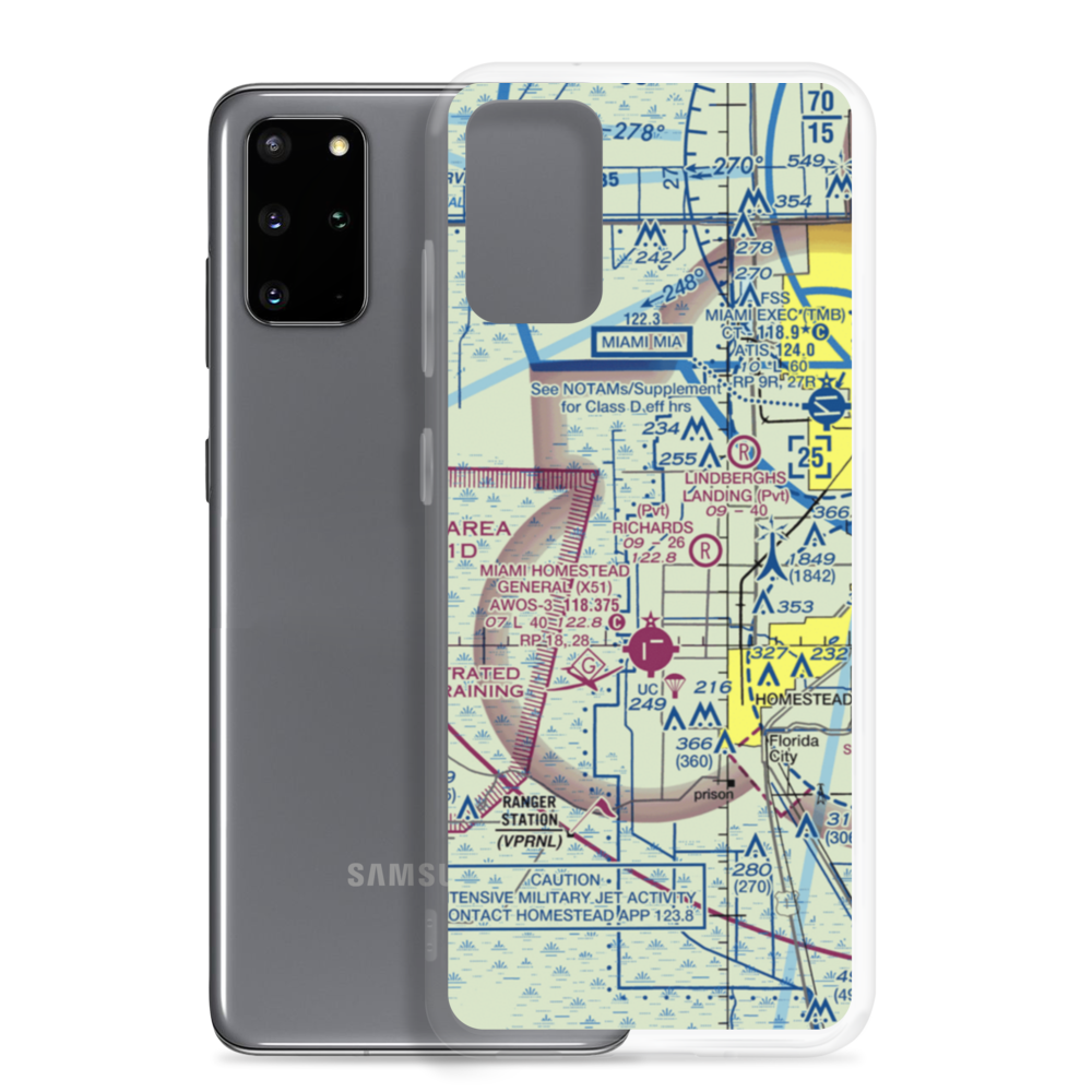Mjd STOLport (FL31) VFR Sectional Samsung Case Samsung Galaxy S20 Plus model shown