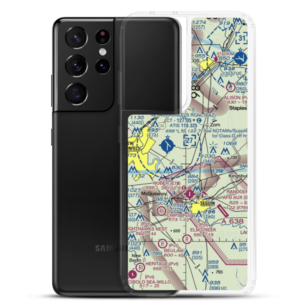 Moltz Airport (50TA) VFR Sectional Samsung Case Samsung Galaxy S21 Ultra model shown