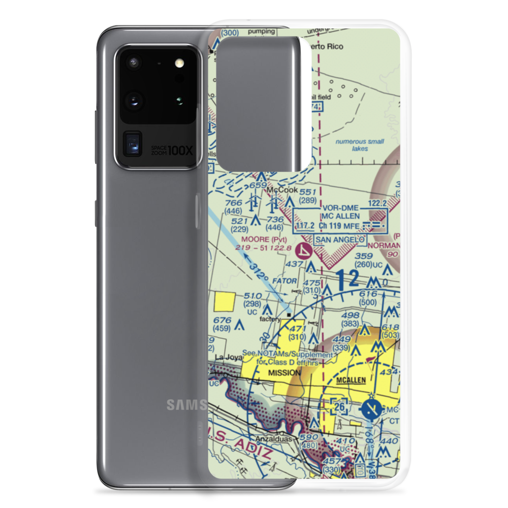 Moore Field (7TE7) VFR Sectional Samsung Case Samsung Galaxy S20 Ultra model shown