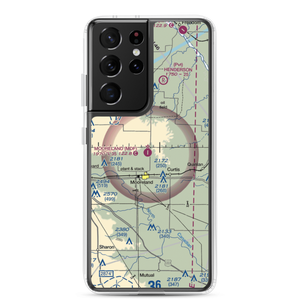 Mooreland Municipal Airport (MDF) VFR Sectional Samsung Case