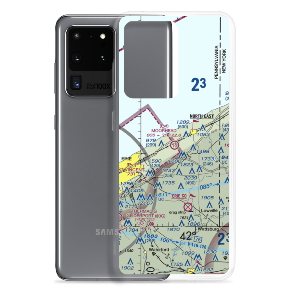 Moorhead Airpark LLC (PN40) VFR Sectional Samsung Case Samsung Galaxy S20 Ultra model shown