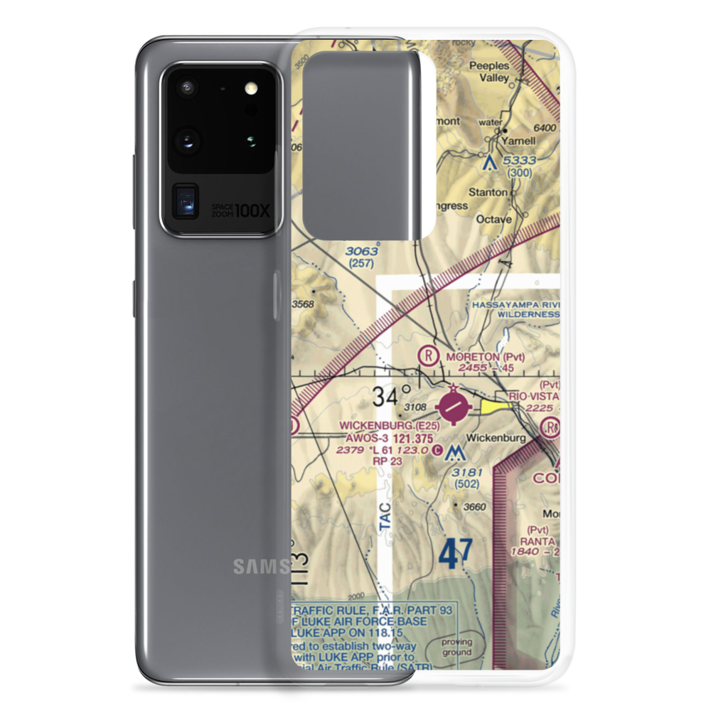 Moreton Airpark (23AZ) VFR Sectional Samsung Case Samsung Galaxy S20 Ultra model shown