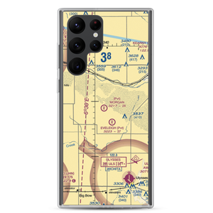 Morgan Farms Airport (8KS0) VFR Sectional Samsung Case