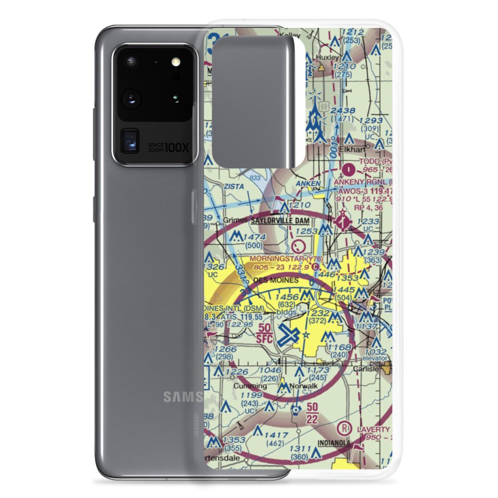 Morningstar Field (Y76) VFR Sectional Samsung Case Samsung Galaxy S20 Ultra model shown