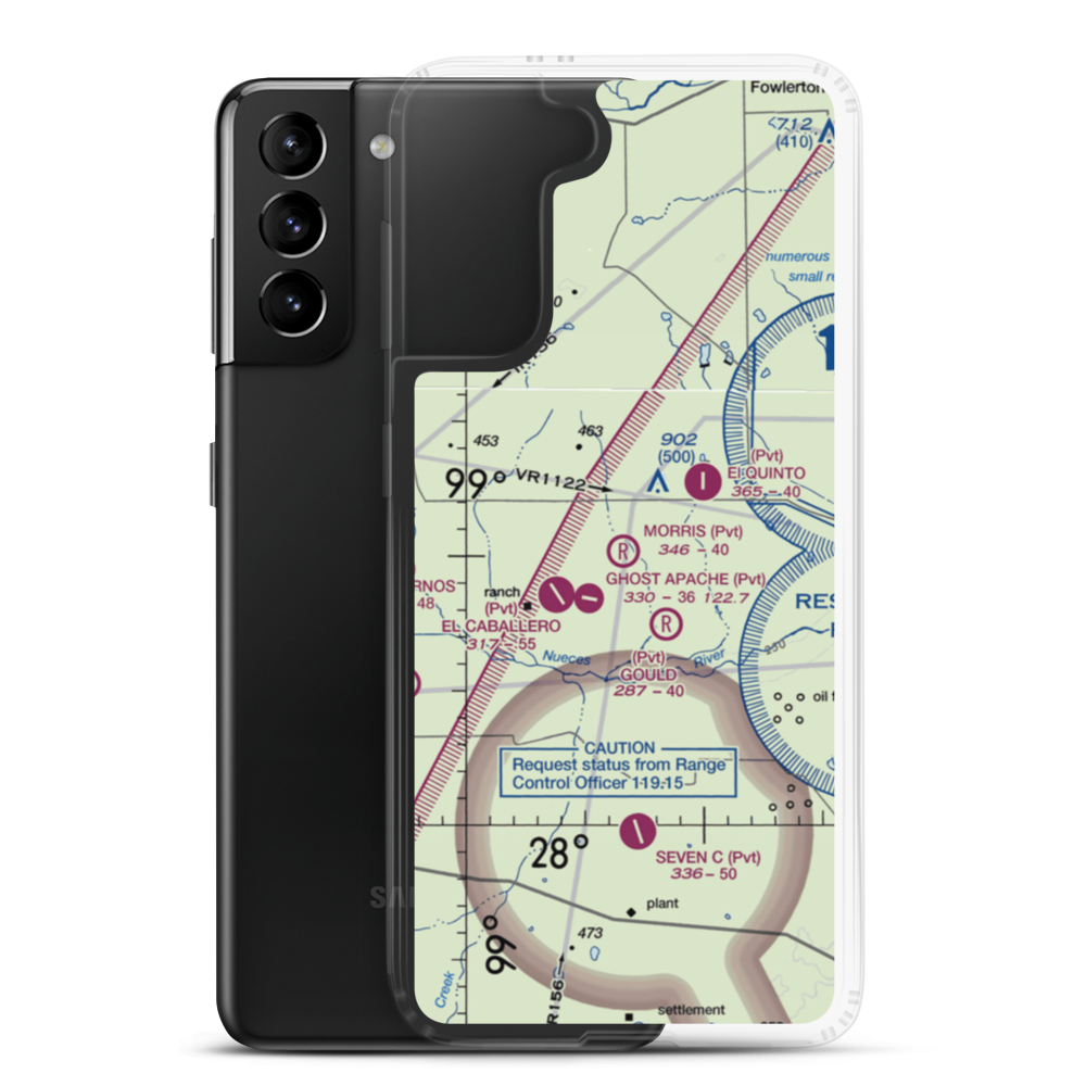 Morris Ranch Airport (79TA) VFR Sectional Samsung Case Samsung Galaxy S21 Plus model shown