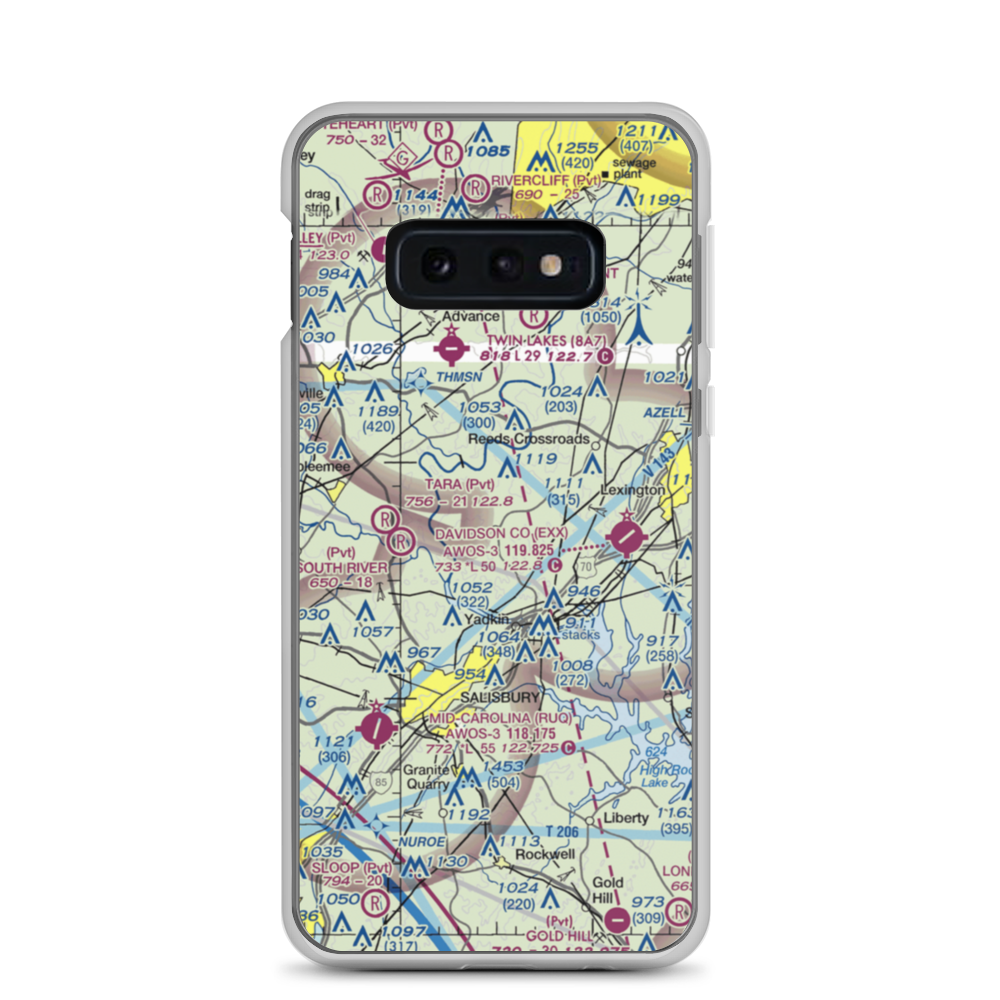 Morrison Field (48NC) VFR Sectional Samsung Case Samsung Galaxy S10e model shown