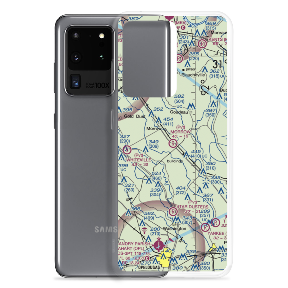 Morrow Strip (1LA5) VFR Sectional Samsung Case Samsung Galaxy S20 Ultra model shown