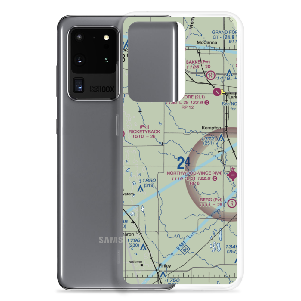Morten Airport (62ND) VFR Sectional Samsung Case Samsung Galaxy S20 Ultra model shown