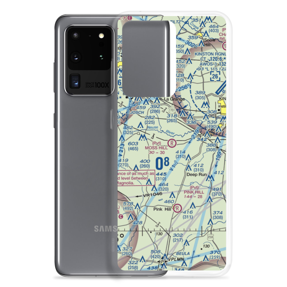 Moss Hill Airport (6NC9) VFR Sectional Samsung Case Samsung Galaxy S20 Ultra model shown
