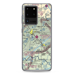 Mount Airy Surry County Airport (MWK) VFR Sectional Samsung Case