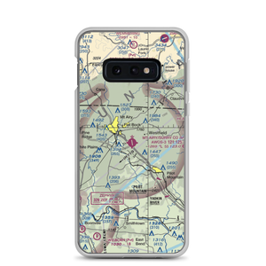 Mount Airy Surry County Airport (MWK) VFR Sectional Samsung Case